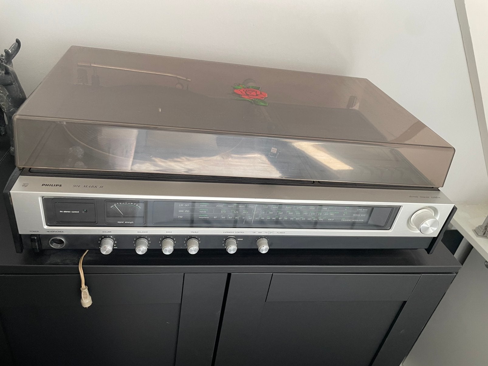 Retro philips stereo 974 mark ii, Ophalen, Gebruikt, Speakers, Philips