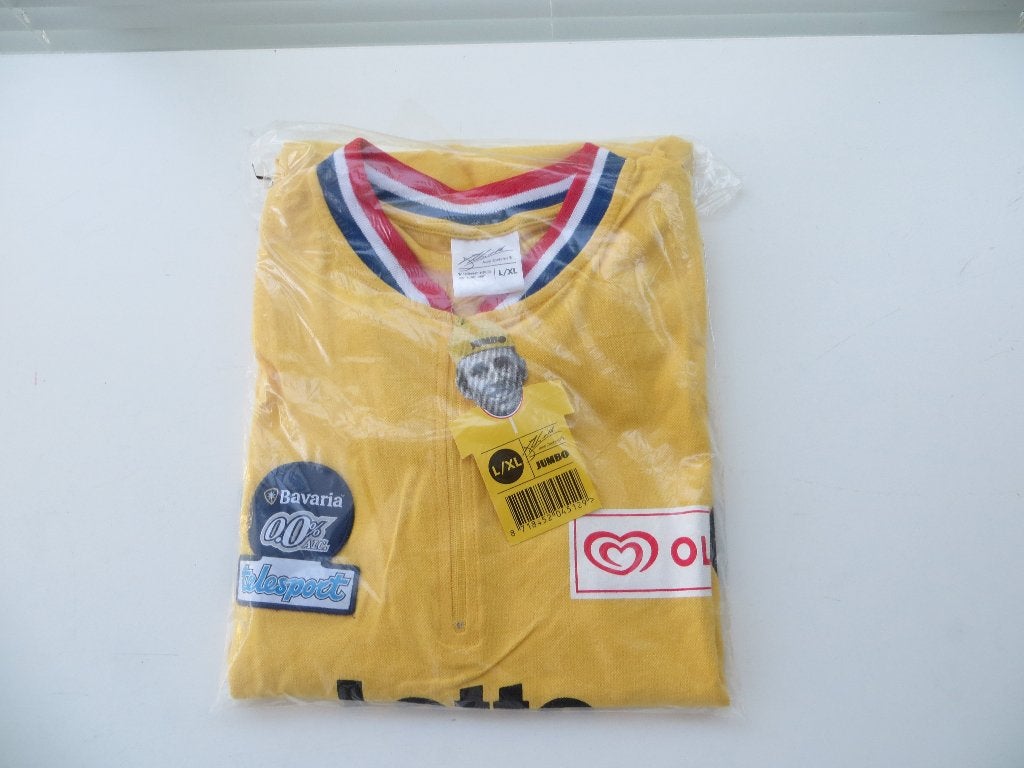 Wielershirt Gele Trui Wielrennersshirt Joop Zoetemelk L/XL, Sport en Fitness, Wielrennen, Ophalen of Verzenden, Nieuw, Kleding