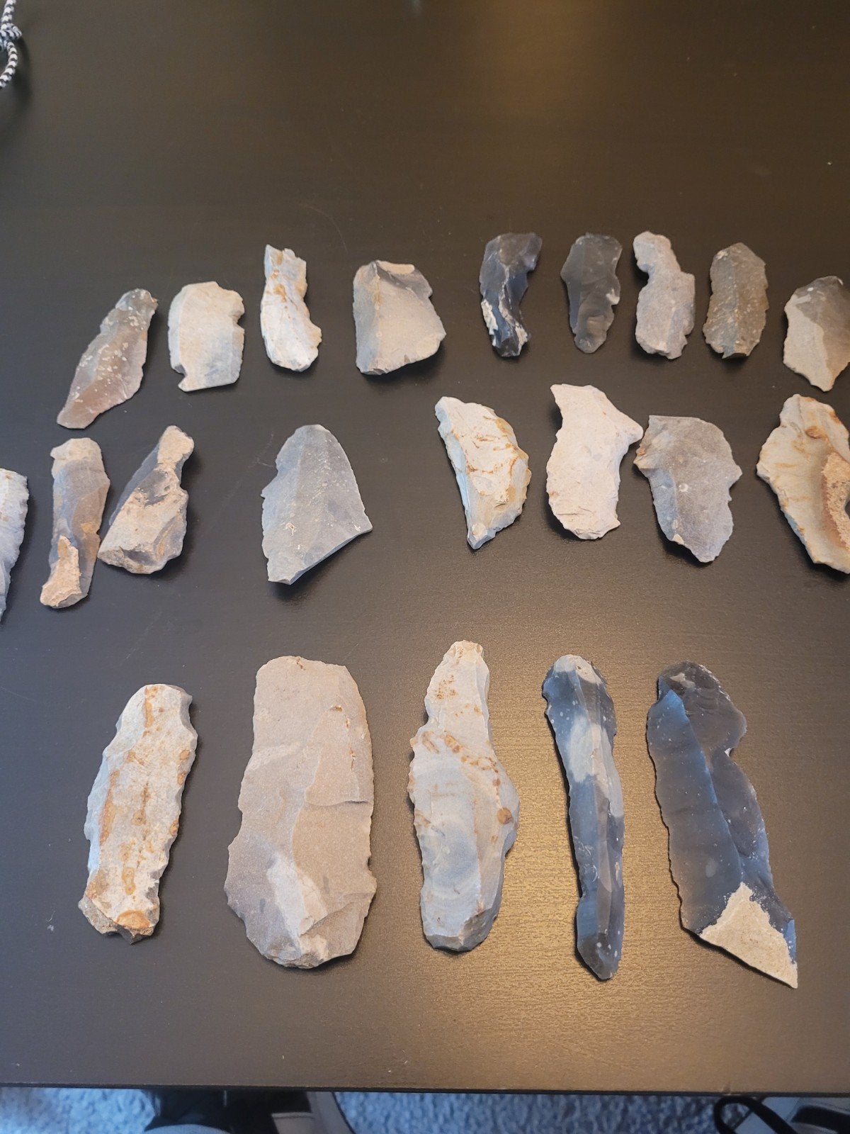Klingen/werktuigen vuusteeen neolithicum, Ophalen of Verzenden