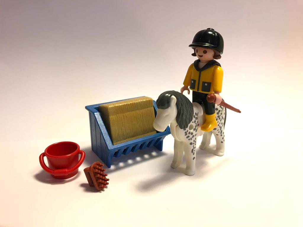 Playmobil Pony Shetlander 3119, Ophalen of Verzenden, Zo goed als nieuw