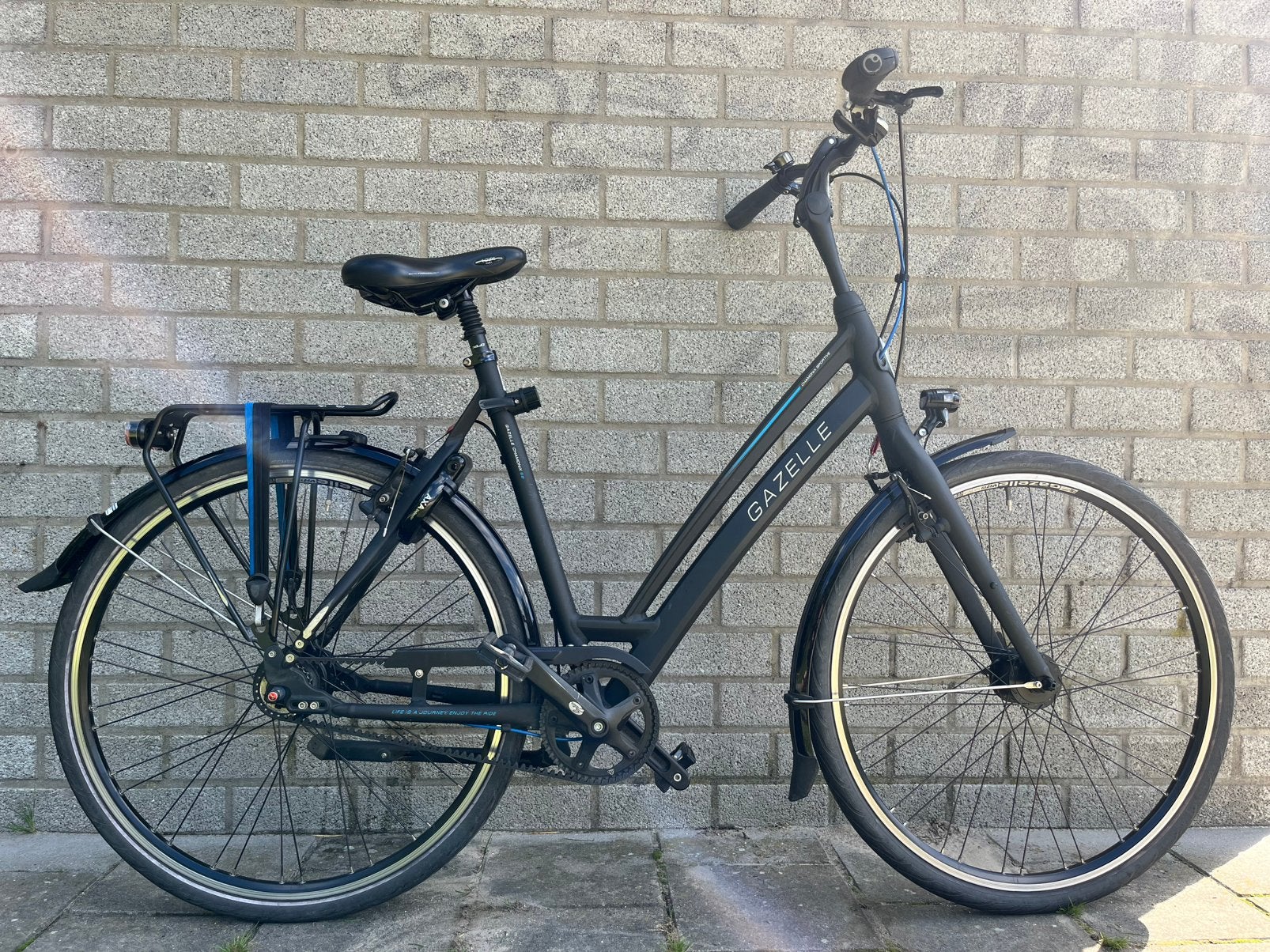 Gazelle Chamonix S8 57cm frame IZGST, Ophalen, Velgrem, Versnellingen, 56 cm of meer