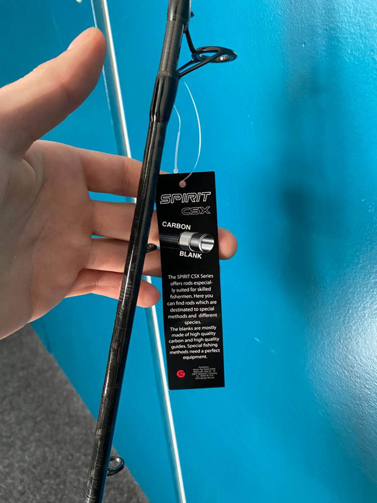 Saenger Spirit Micro Spin Combo’s 2,10m 0-12gr, Nieuw, S, H, Complete set
