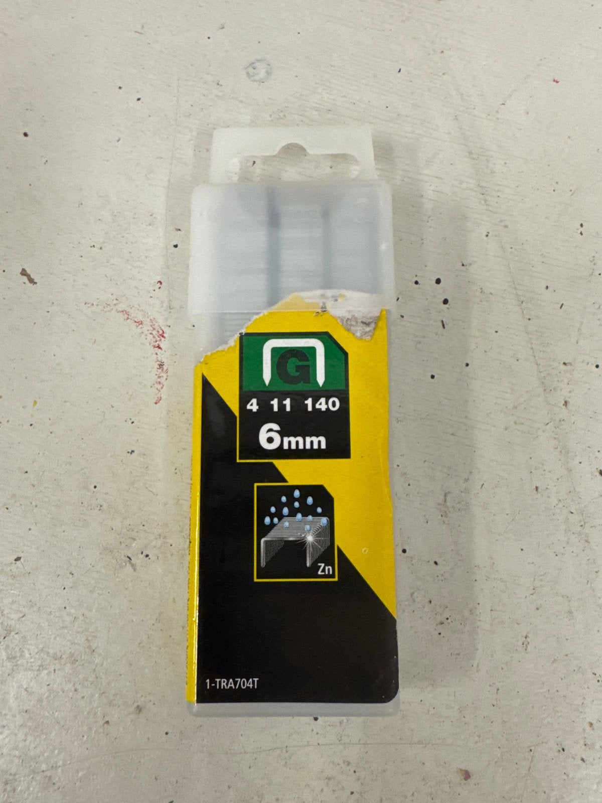 Stanley nieten 6mm - 1-TRA704T, Ophalen of Verzenden, Nieuw, Tacker/nietmachine, Stanley