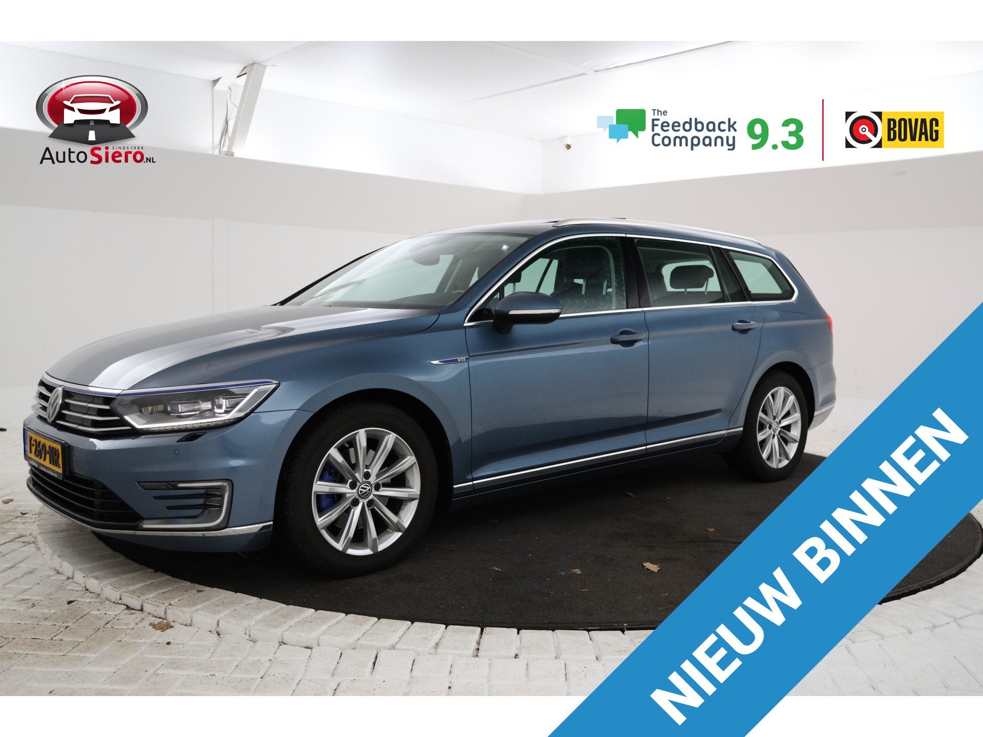 Volkswagen Passat Variant 1.4 TSI GTE Connected Series Plus, Auto's, 12 maanden, Gebruikt, 4 cilinders, Blauw