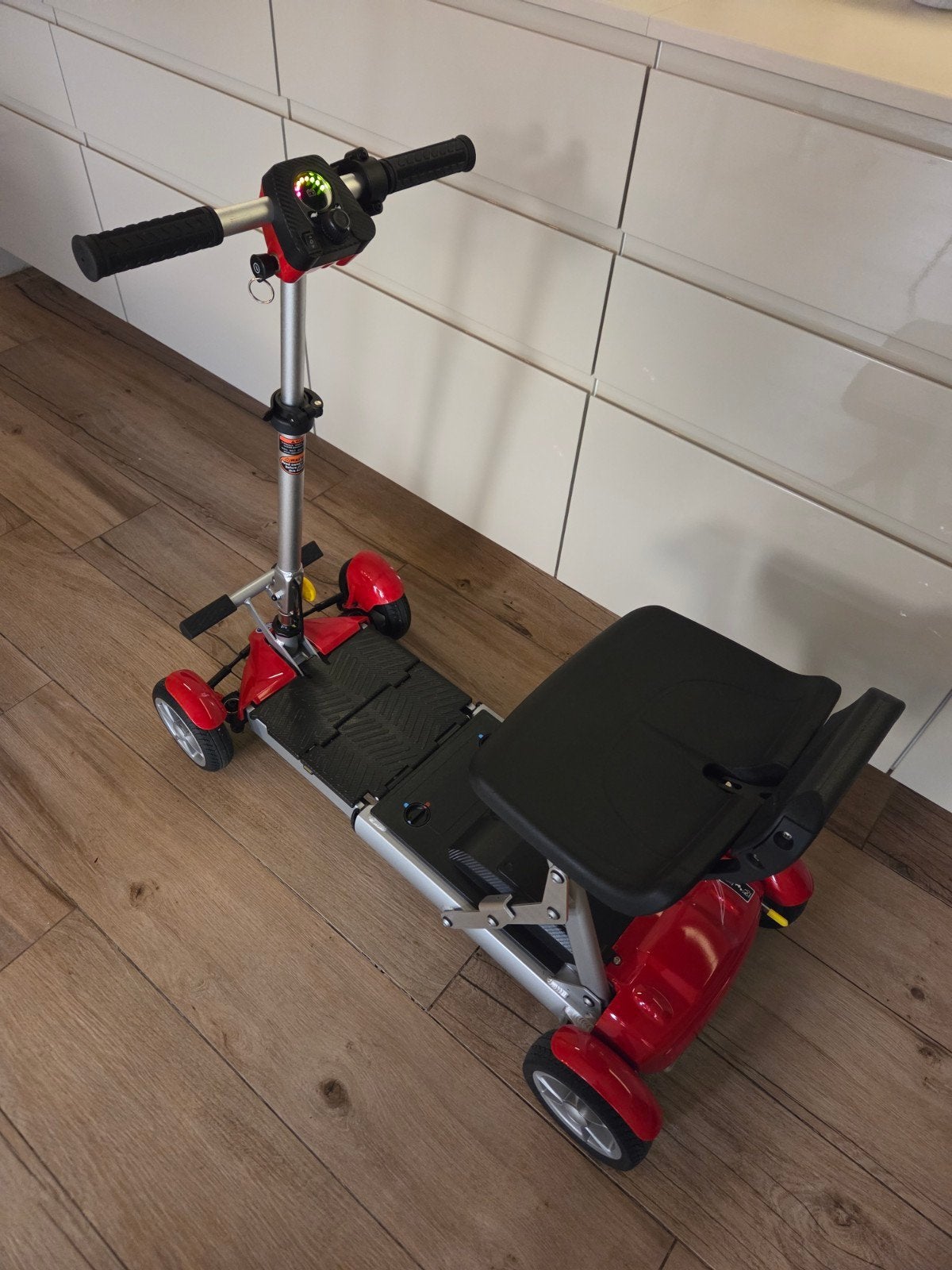 Vermeiren Alya opvouwbare scootmobiel, Diversen, Brommobielen en Scootmobielen, Ophalen, Zo goed als nieuw, 10 km/u of minder