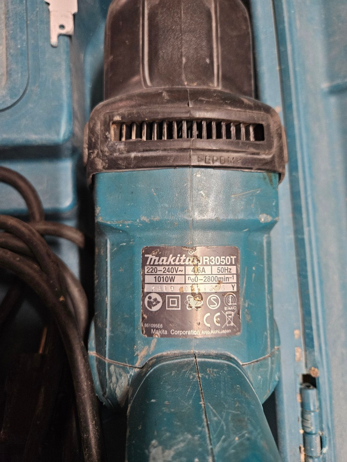 Makita Reciprozaag JR3050T met koffer, Gebruikt, Info@makita.nl, Verzenden, Makita Corporation