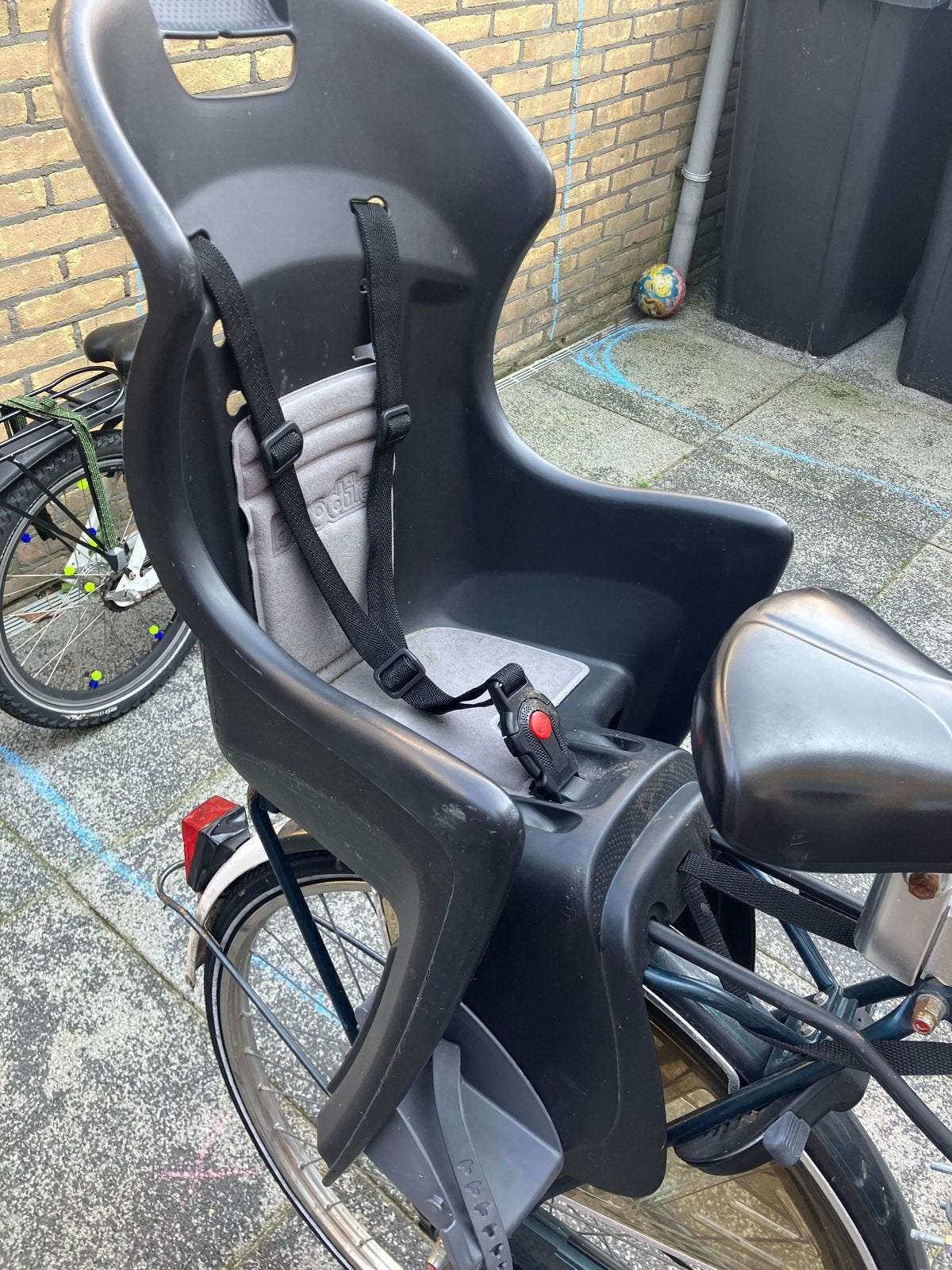 Polisport Boodie Achterzitje voor fiets - Gebruikt, Fietsen en Brommers, 15 t/m 25 kg, Achterzitje, Ophalen of Verzenden, Gebruikt