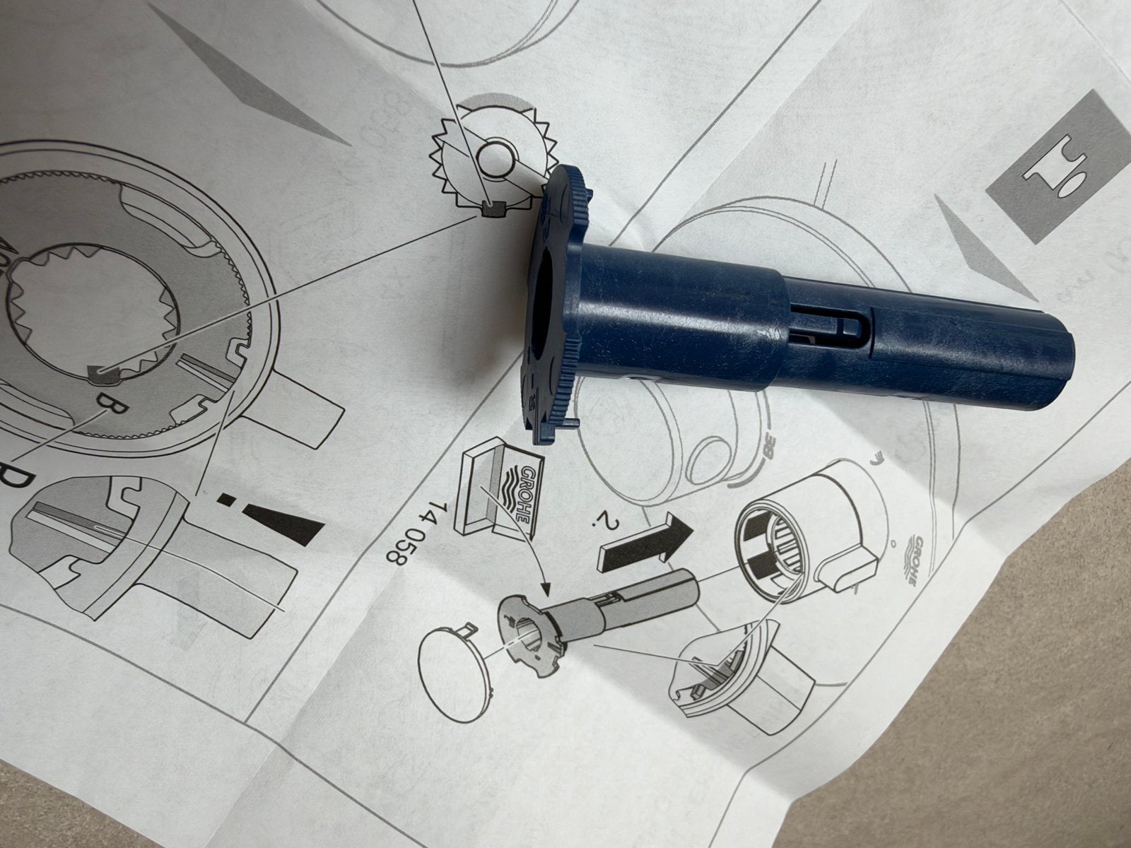 Grohe Rapid SL SmartBox onderdelen (nieuw), Doe-het-zelf en Verbouw, Ophalen, Nieuw, Overige typen