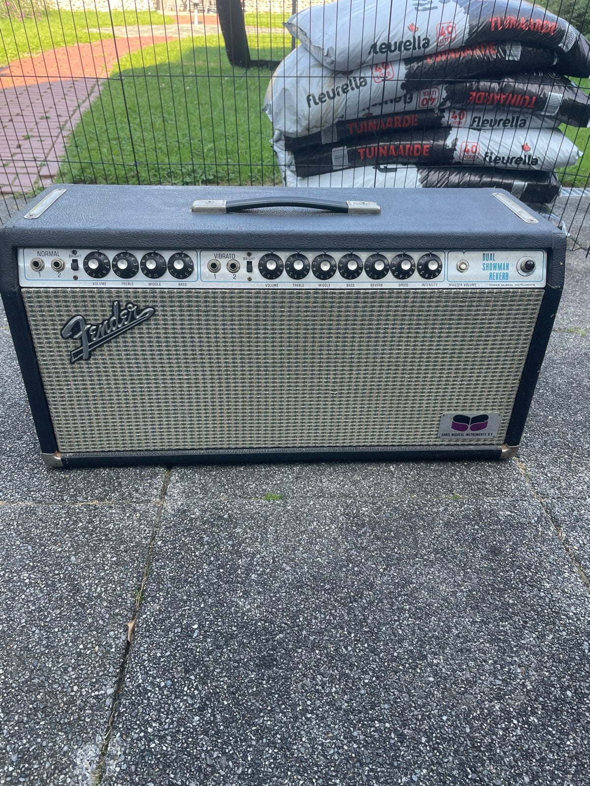 Fender Dual Showman Reverb 1973, Muziek en Instrumenten, Ophalen, Gebruikt, Gitaar, 100 watt of meer