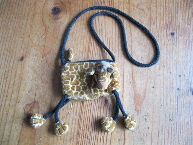 1 klein tasje / portemonnee met schaap, 7x10 cm., Ophalen of Verzenden, Gebruikt, Overige kleuren, Overige merken