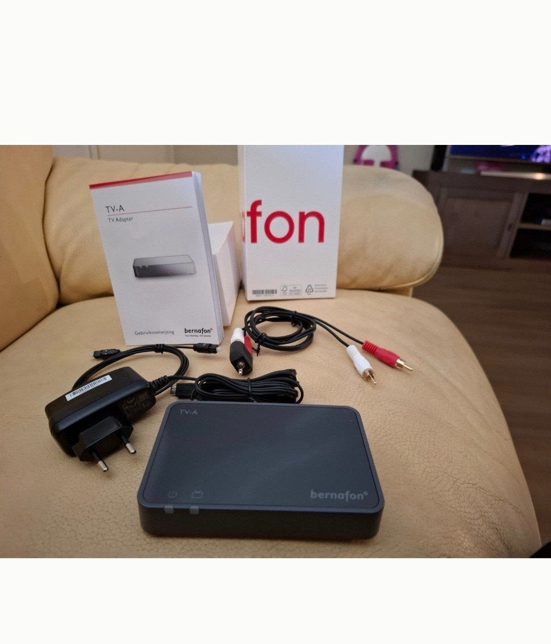 Bernafon TV-A TV Adapter - Nieuw in doos, Audio, Tv en Foto, 50 Hz, Nieuw, 100 cm of meer, Ophalen