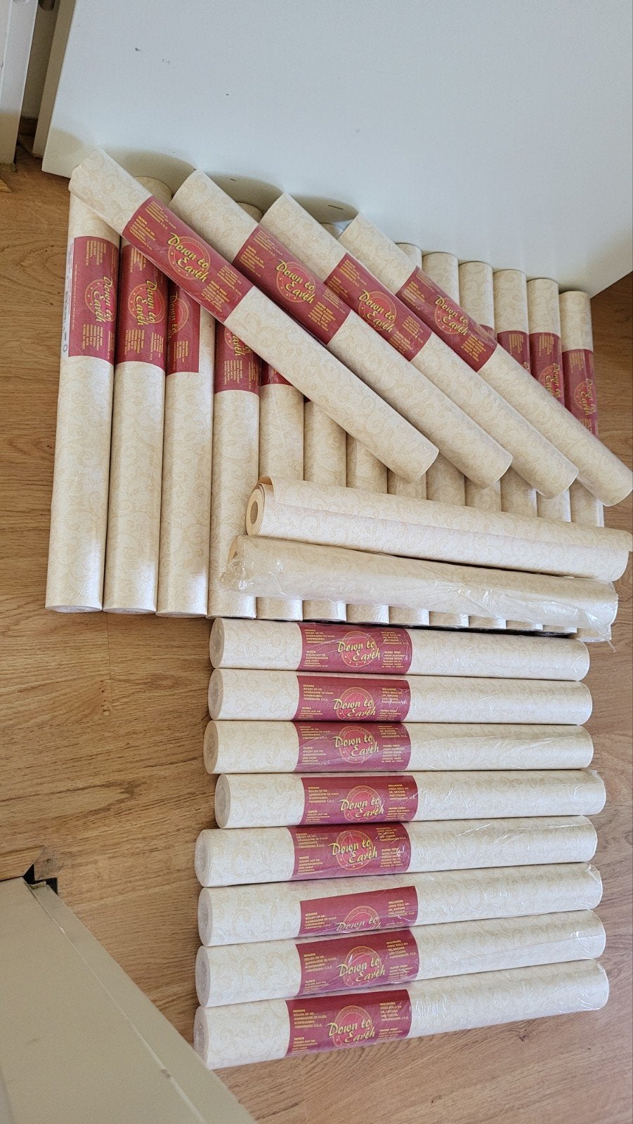 Noordwijk - NIEUW! 27x Rollen Behang, Ophalen of Verzenden, 75 m² of meer