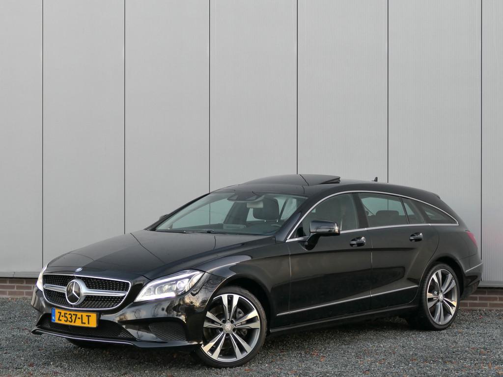Mercedes-Benz CLS-Klasse 400 Shooting Brake Schuifdak / Luch, Gebruikt, Zwart, Leder, CLS