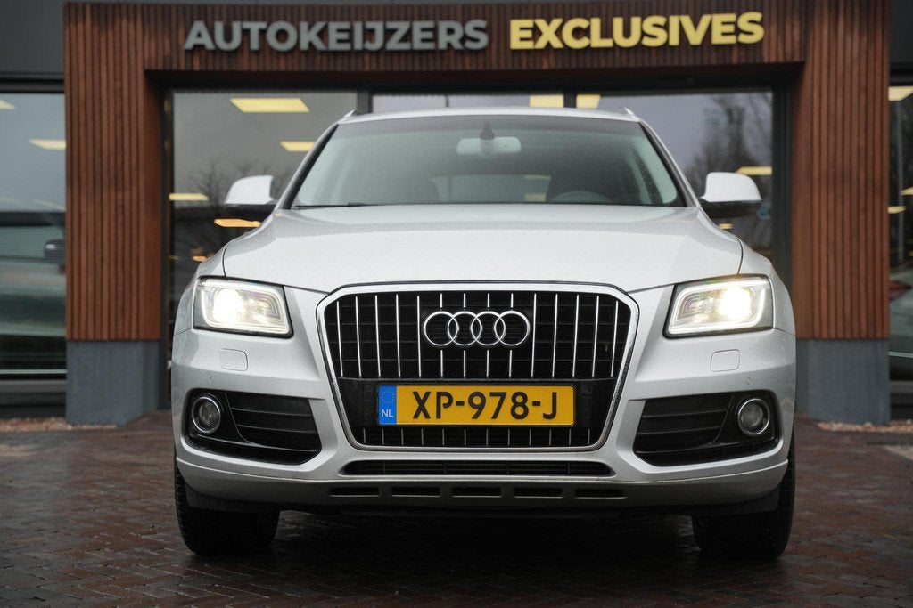 Audi Q5 2.0 TFSI quattro Pro Line S Lederen bekleding panora, Auto's, Audi, Automaat, Euro 5, Stof, Gebruikt