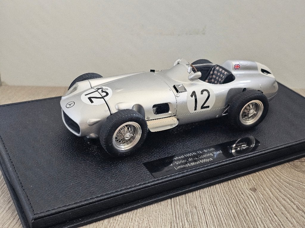 Mercedes W196, Sterling Moss # 12, British GP 1955. *NIEUW*, Ophalen of Verzenden, Nieuw, Auto, Overige merken