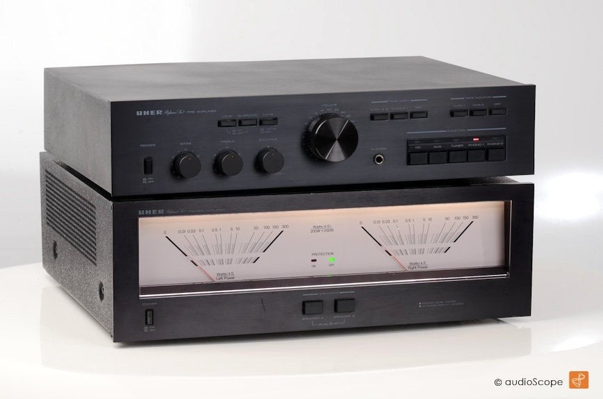 UHER UPA-400 + UHER UMA-400 Ik ben geïnteresseerd en wil dez, Zo goed als nieuw, 120 watt of meer, Stereo, Ophalen