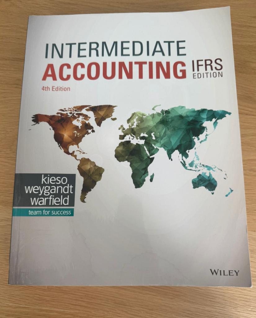 Intermediate accounting IFRS edition, 4th edition, Kieso, Weygandt & Warfield, Ophalen of Verzenden, Zo goed als nieuw, Accountancy en Administratie