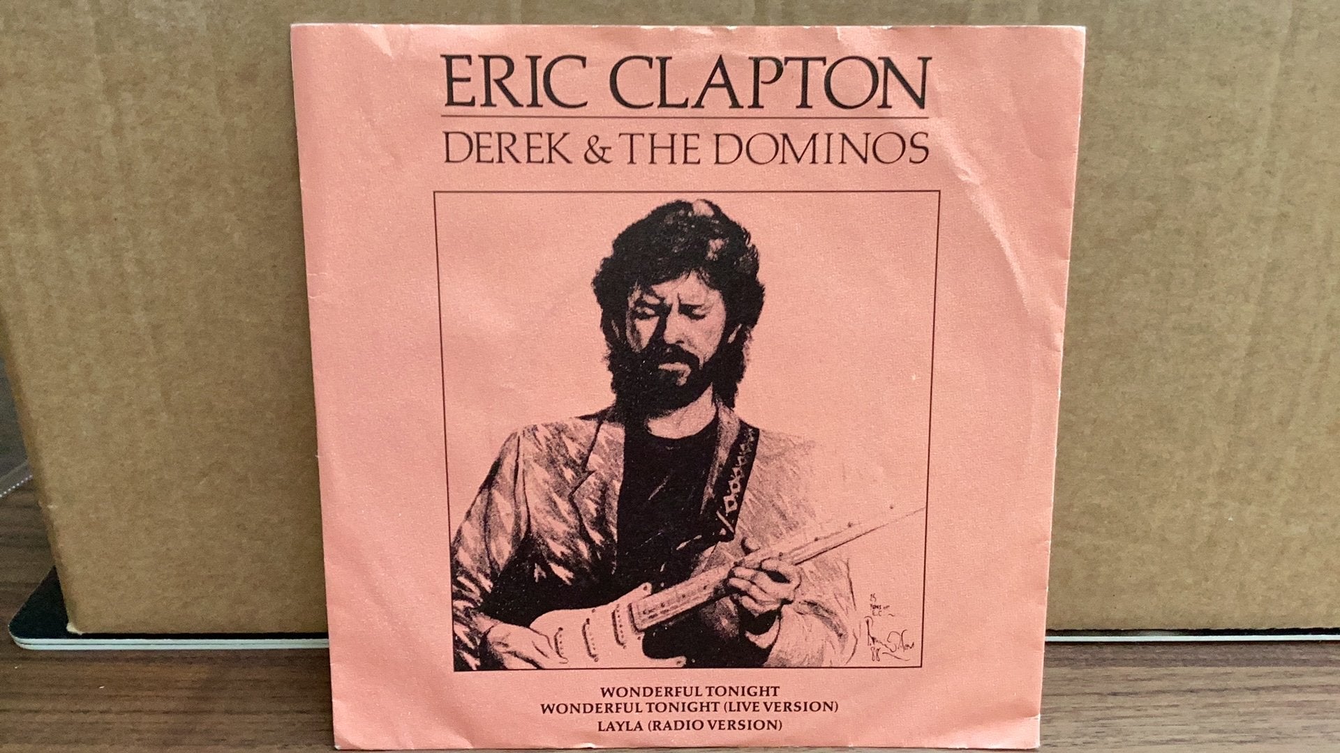 Eric Clapton. Wonderful Tonight. Layla., Ophalen of Verzenden, Zo goed als nieuw, Pop