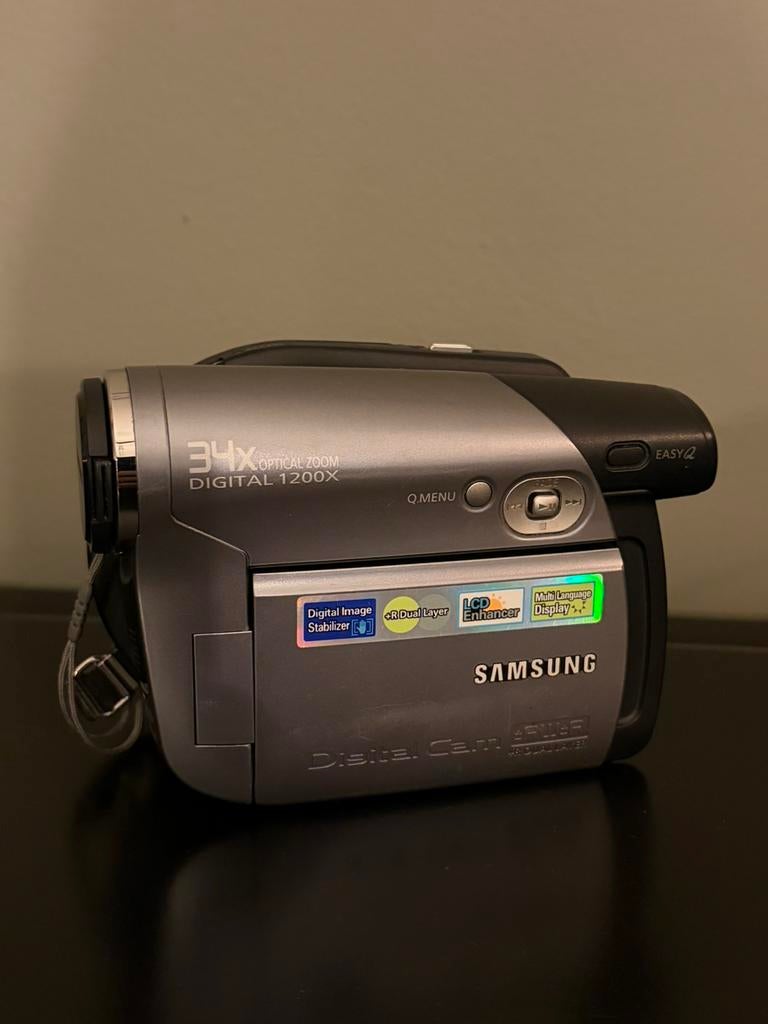 Samsung VP-DC171 DVD camcorder, Ophalen, Zo goed als nieuw, Samsung, 20x of meer