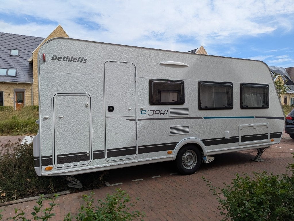 Dethleffs C'Joy 480 QLK | 2022 | Mover | Walker voortent, Caravans en Kamperen, Caravans, Dwarsbed, Treinzit, 750 - 1000 kg, Particulier