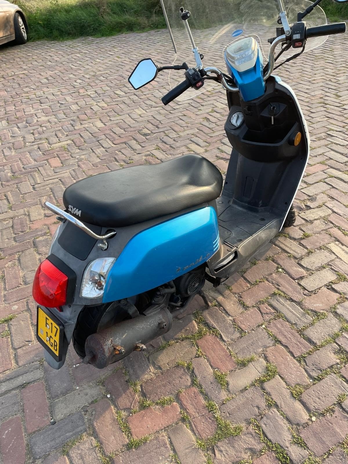 Sym Tonik scooter - geel kenteken, Fietsen en Brommers, Scooters | SYM, Ophalen, Gebruikt, Benzine, Overige modellen