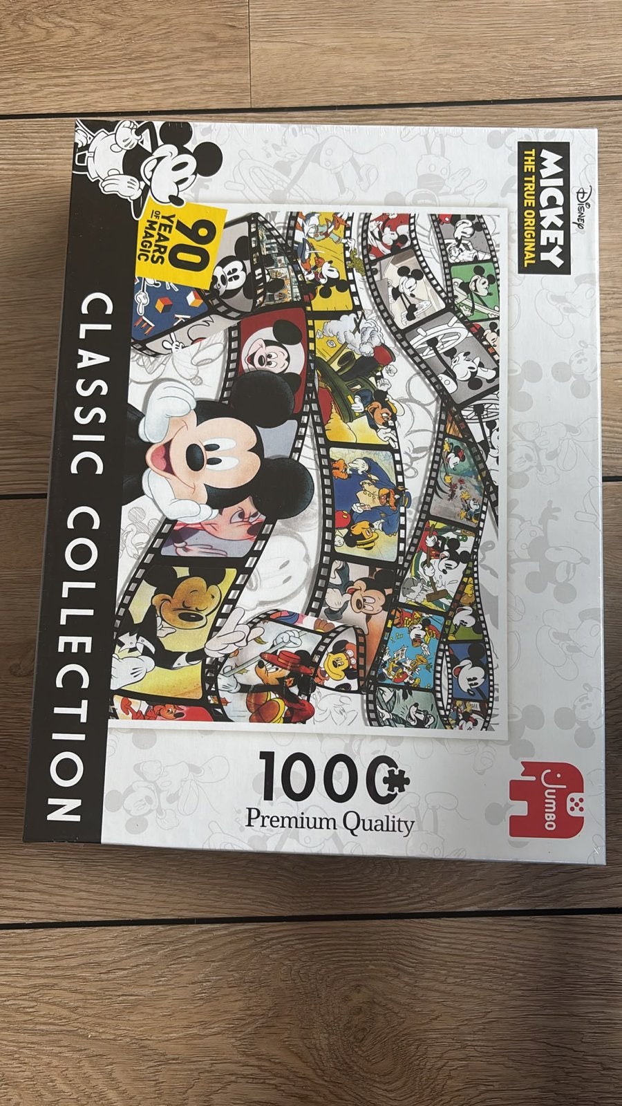 Jumbo Disney Mickey Classic Collection 1000 stukjes, Ophalen of Verzenden, Meer dan 50 stukjes, Nieuw, 6 jaar of ouder