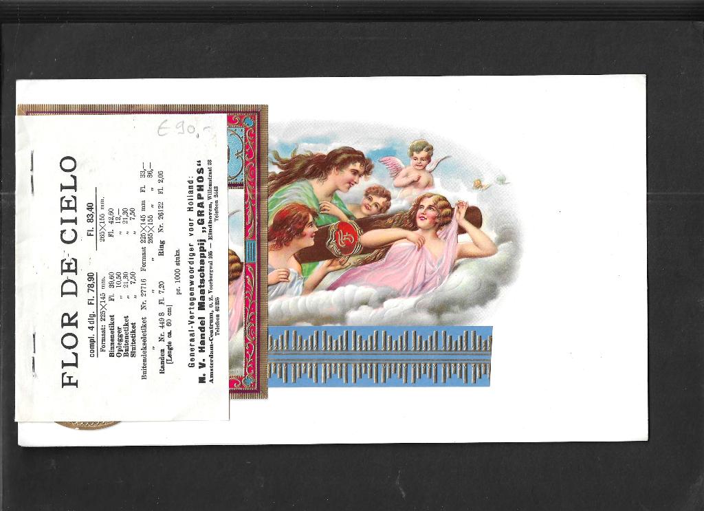 johansijmEtiket scan V4935, Ophalen, Gebruikt, Sigarenbandjes