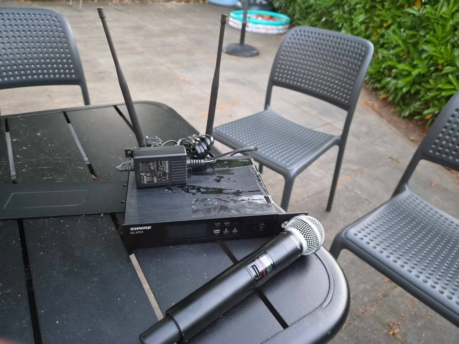Shure qlxd met de beta 58 kop (copy), Muziek en Instrumenten, Ophalen of Verzenden, Zo goed als nieuw, Zangmicrofoon, Draadloos