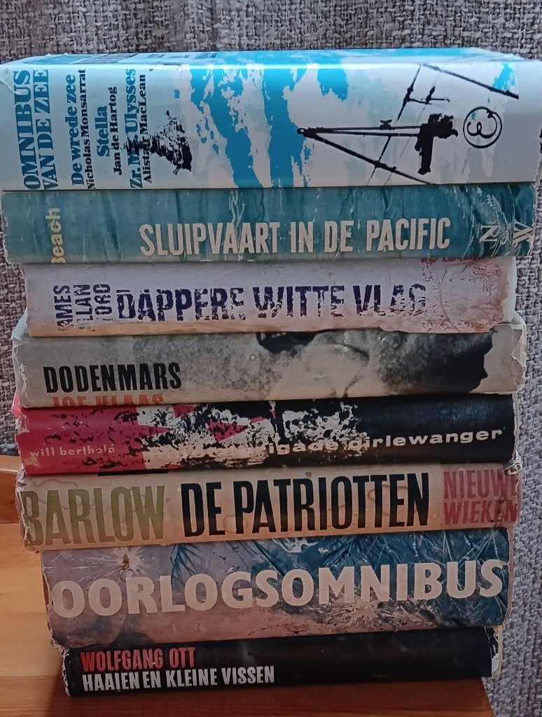 DIVERSE OORLOGSBOEKEN, Boeken, Ophalen, Tweede Wereldoorlog, Gelezen, Algemeen