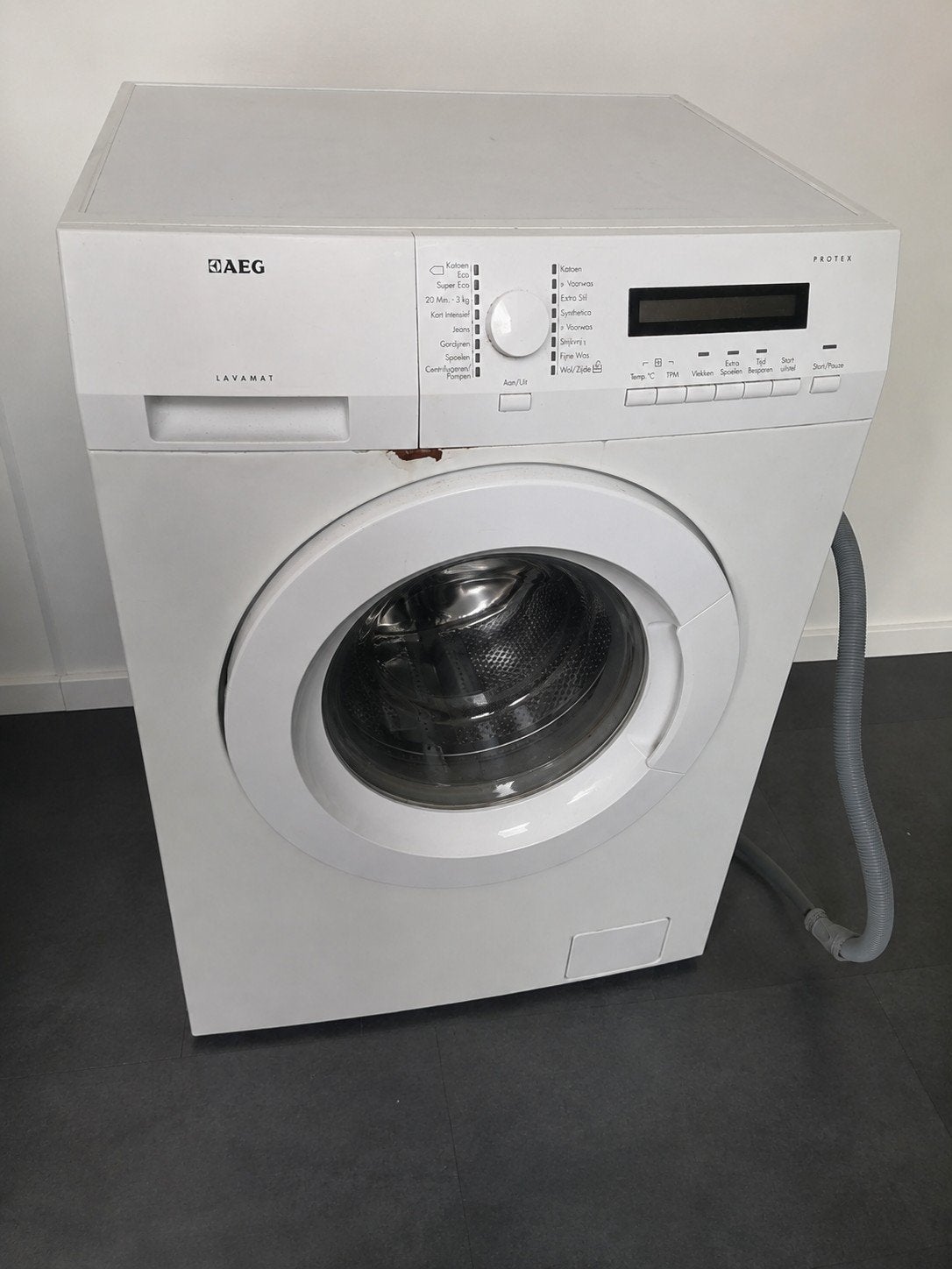 AEG Lavamat Protex wasmachine – 7 kg, Witgoed en Apparatuur, Gebruikt, Ophalen of Verzenden, 85 tot 90 cm, 1200 tot 1600 toeren