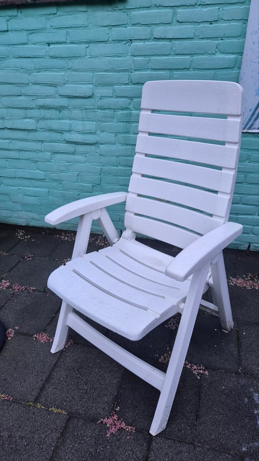 Hartman Ambassador Club tuinstoelen incl. kussens, Ophalen, Gebruikt, Kunststof, Verstelbaar