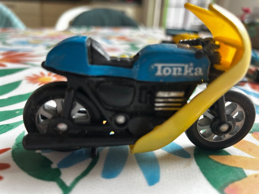 Mooie racemotor van Tonka, Ophalen of Verzenden