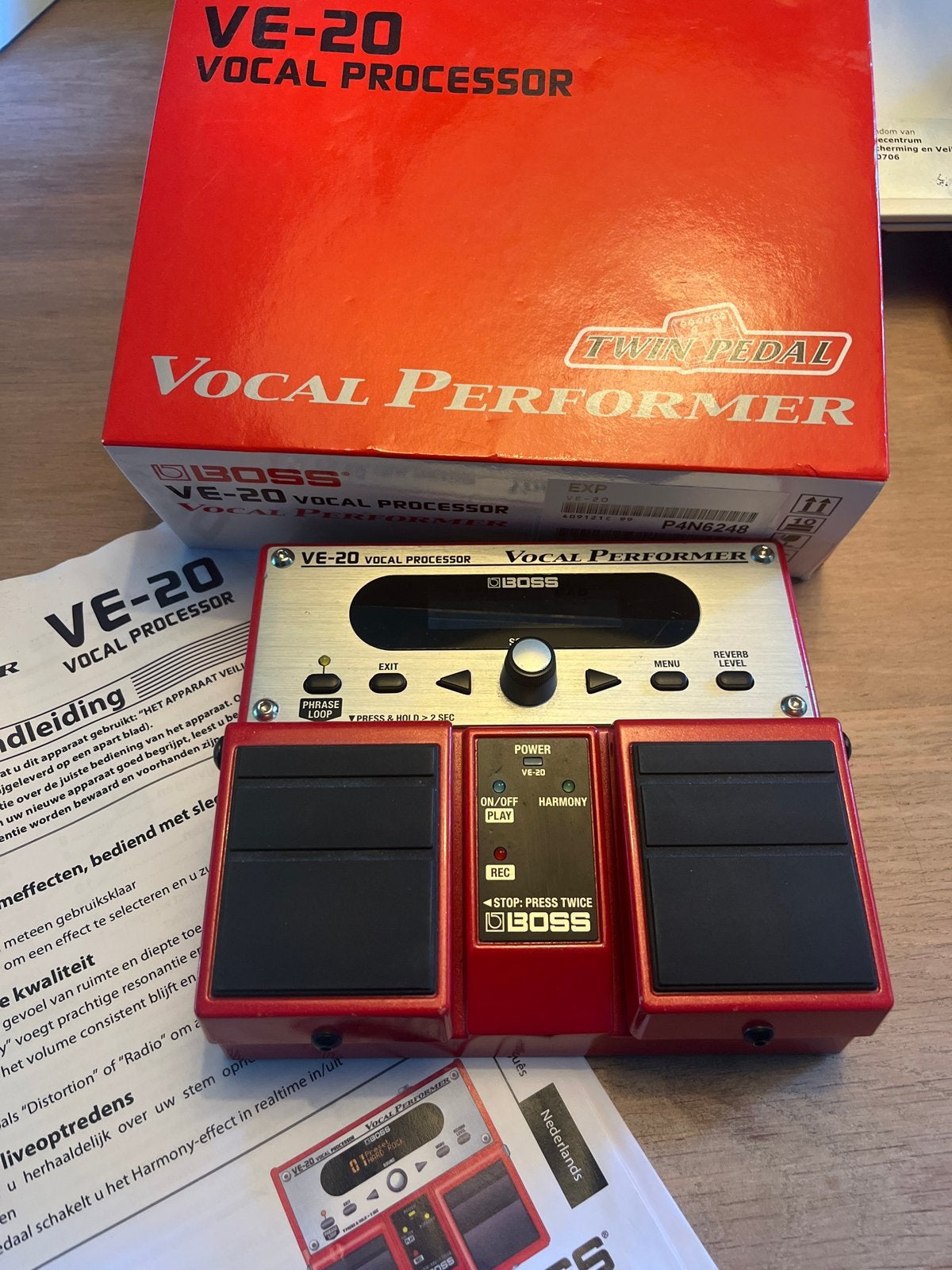 Boss VE-20 Vocal Performer Vocal Processor, Ophalen of Verzenden, Zo goed als nieuw, Multi-effect