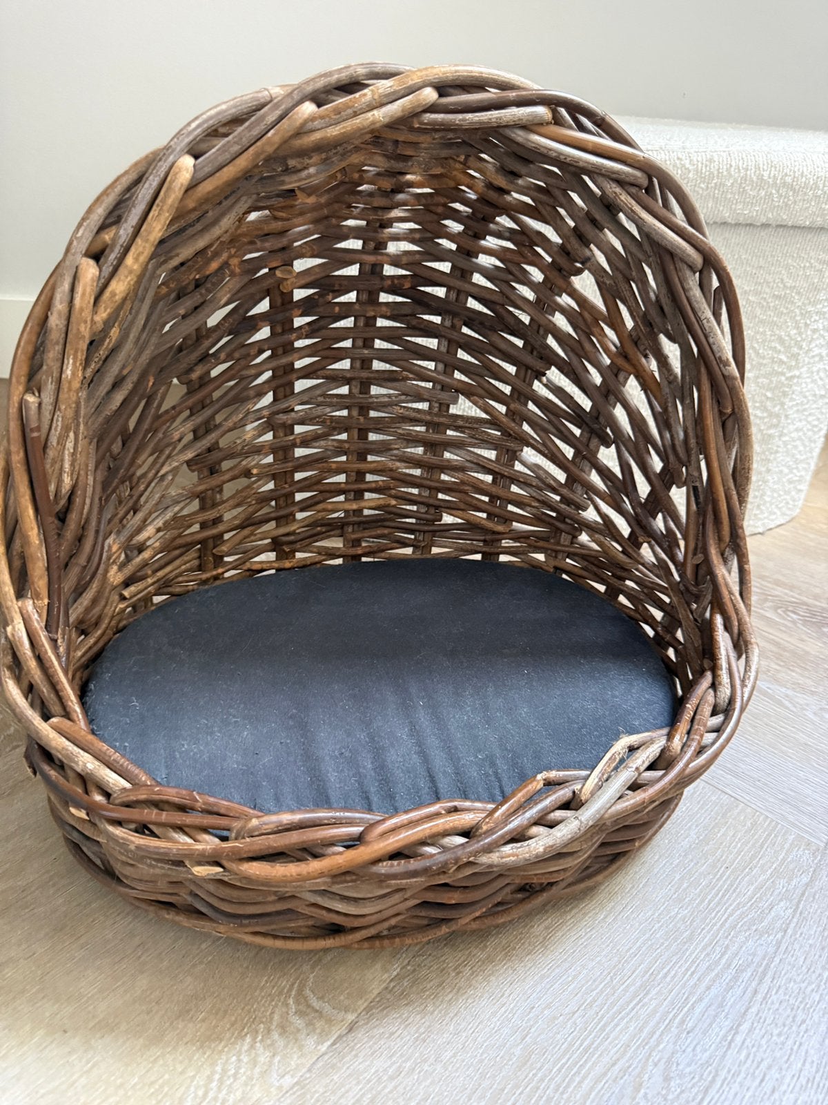 Katten/ honden mandje, Dieren en Toebehoren, Ophalen, Gebruikt, Riet