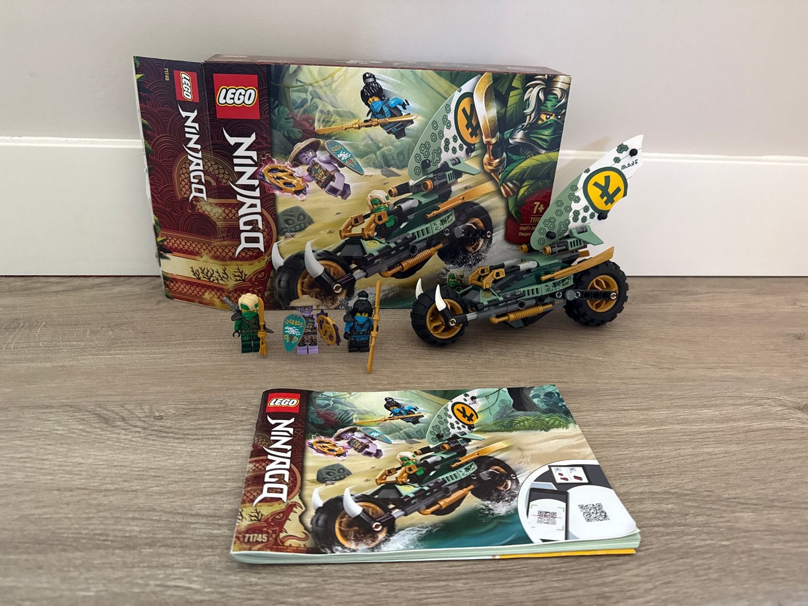 LEGO Ninjago 71745 Lloyd's Jungle Chopper Bike, Ophalen of Verzenden, Zo goed als nieuw