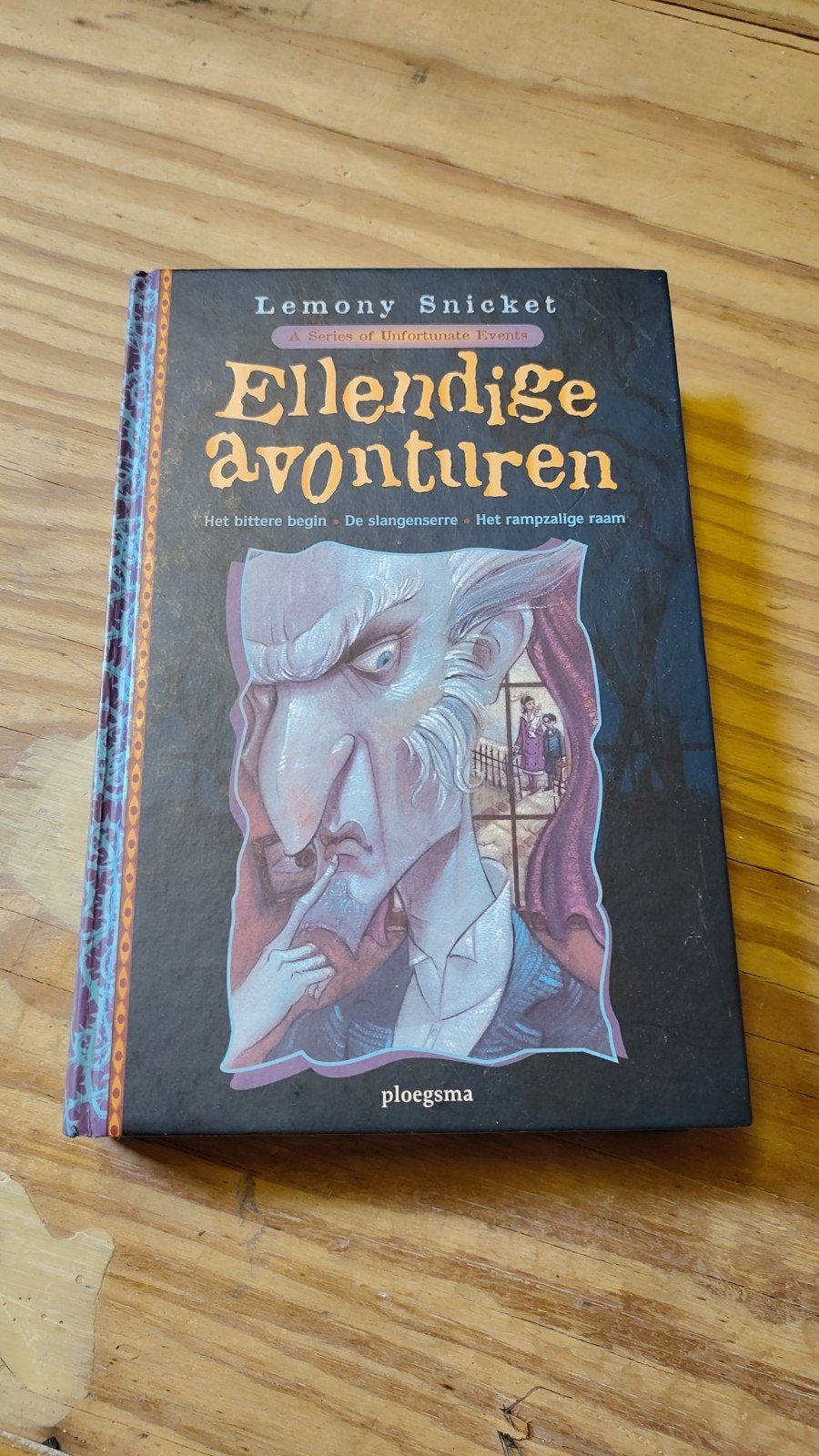 Ellendige Avonturen - Lemony Snicket (3 boeken in 1), Boeken, Ophalen of Verzenden, Gelezen, Lemony Snicket, Fictie algemeen