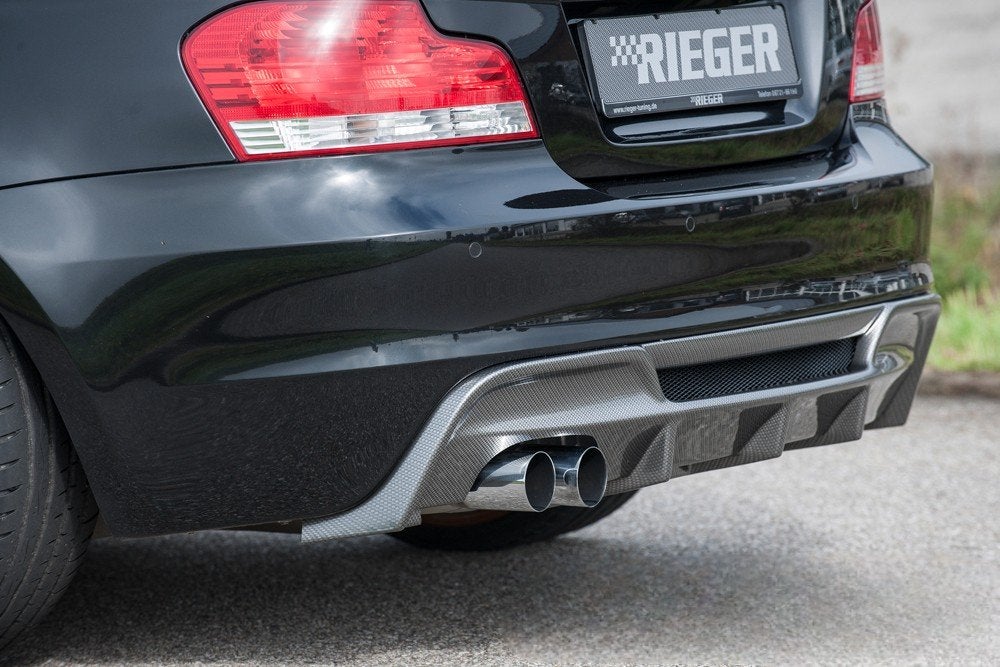 Rieger Diffuser Hoogglans Zwart BMW E82 E88 - Nieuw!, Ophalen of Verzenden