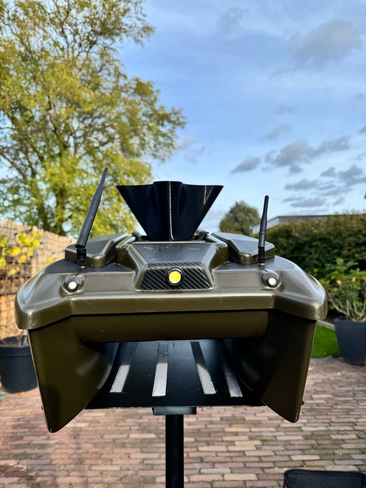 PK Baitboats voerboot met fishfinder, accu's en accessoires, Ophalen of Verzenden, Zo goed als nieuw, Overige typen