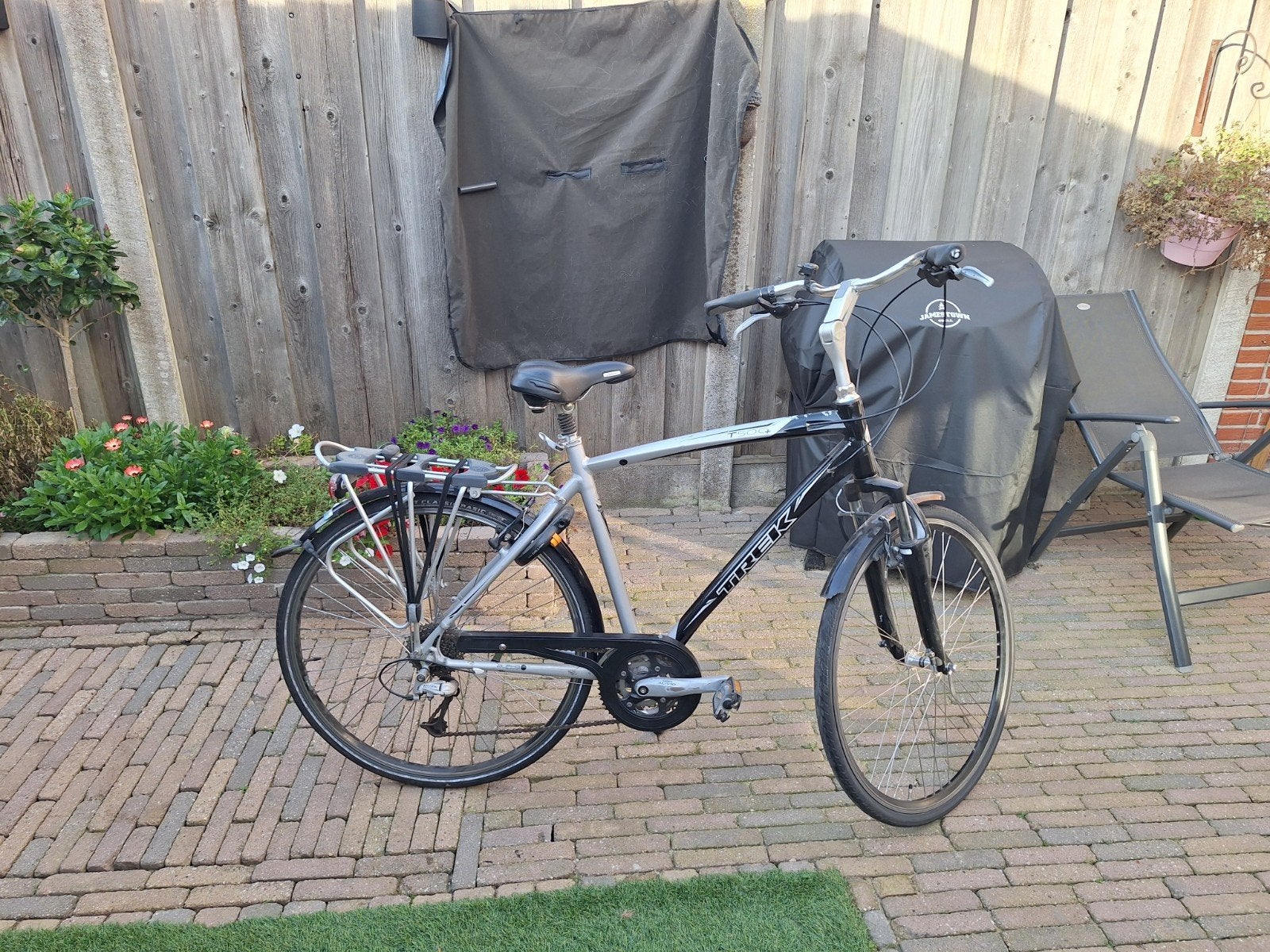 goede trek fiets met 21 versnellingen, Gebruikt, Versnellingen, 57 tot 61 cm, Ophalen