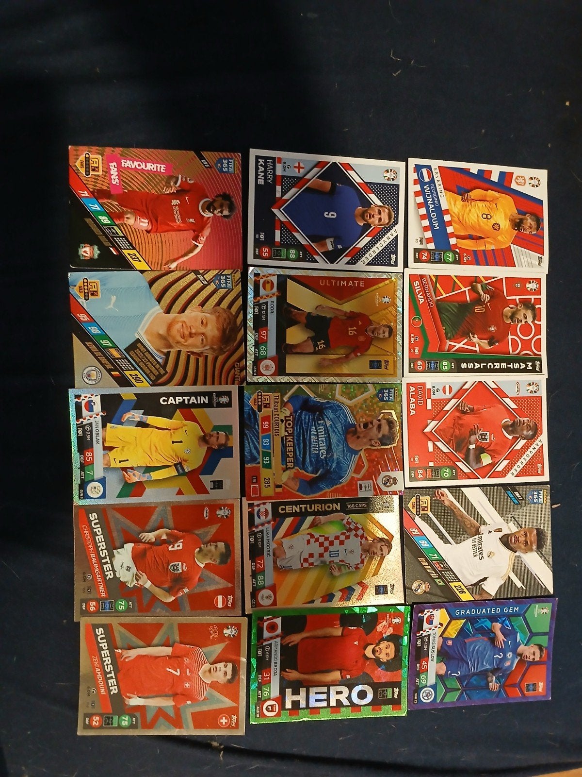 Topps Match Attax Voetbal Kaartjes Collectie, Ophalen, Zo goed als nieuw, Buitenlandse clubs, Spelerskaart