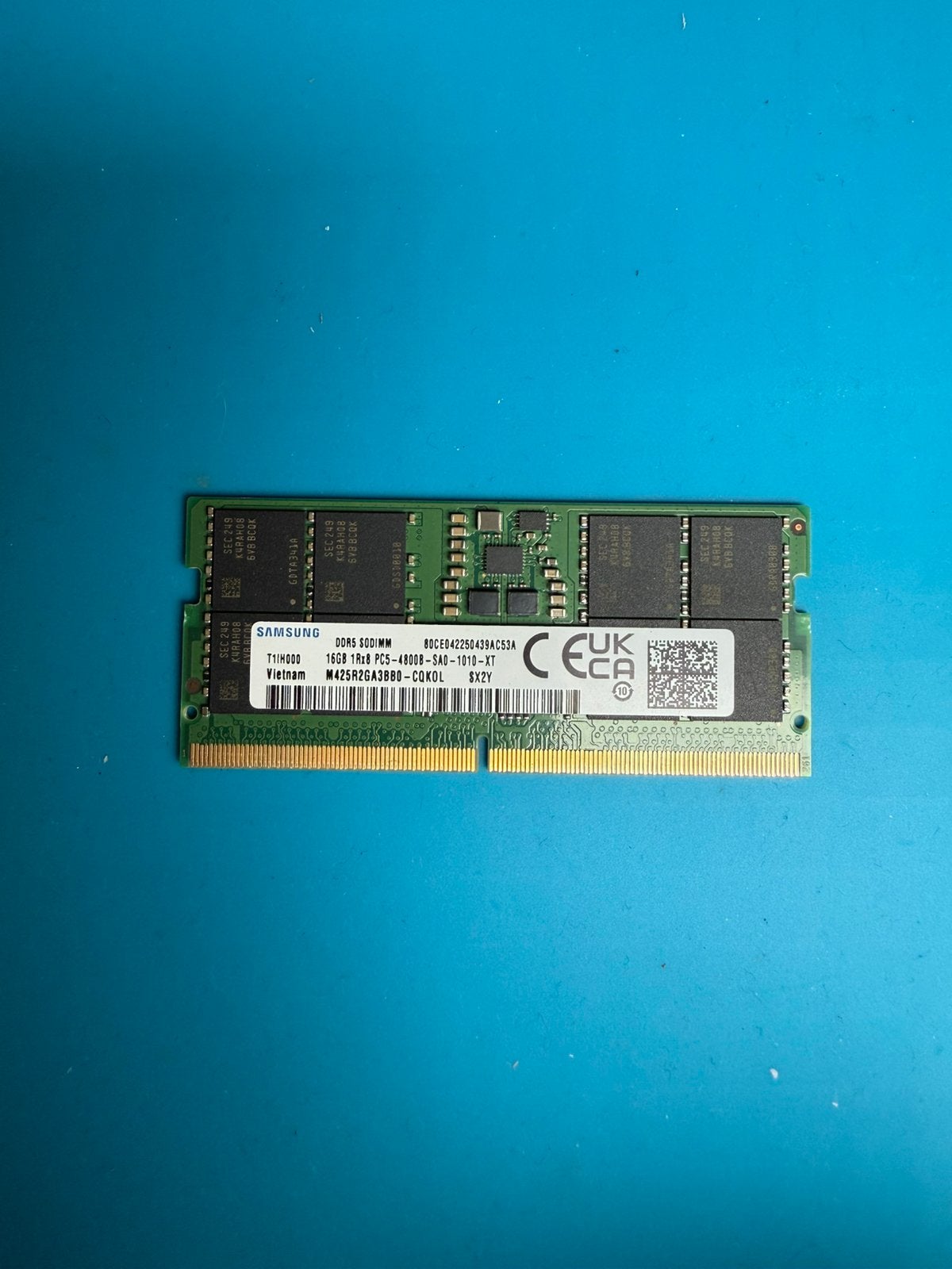 16GB DDR5 SODIMM RAM, Ophalen of Verzenden, Zo goed als nieuw, DDR5, Laptop