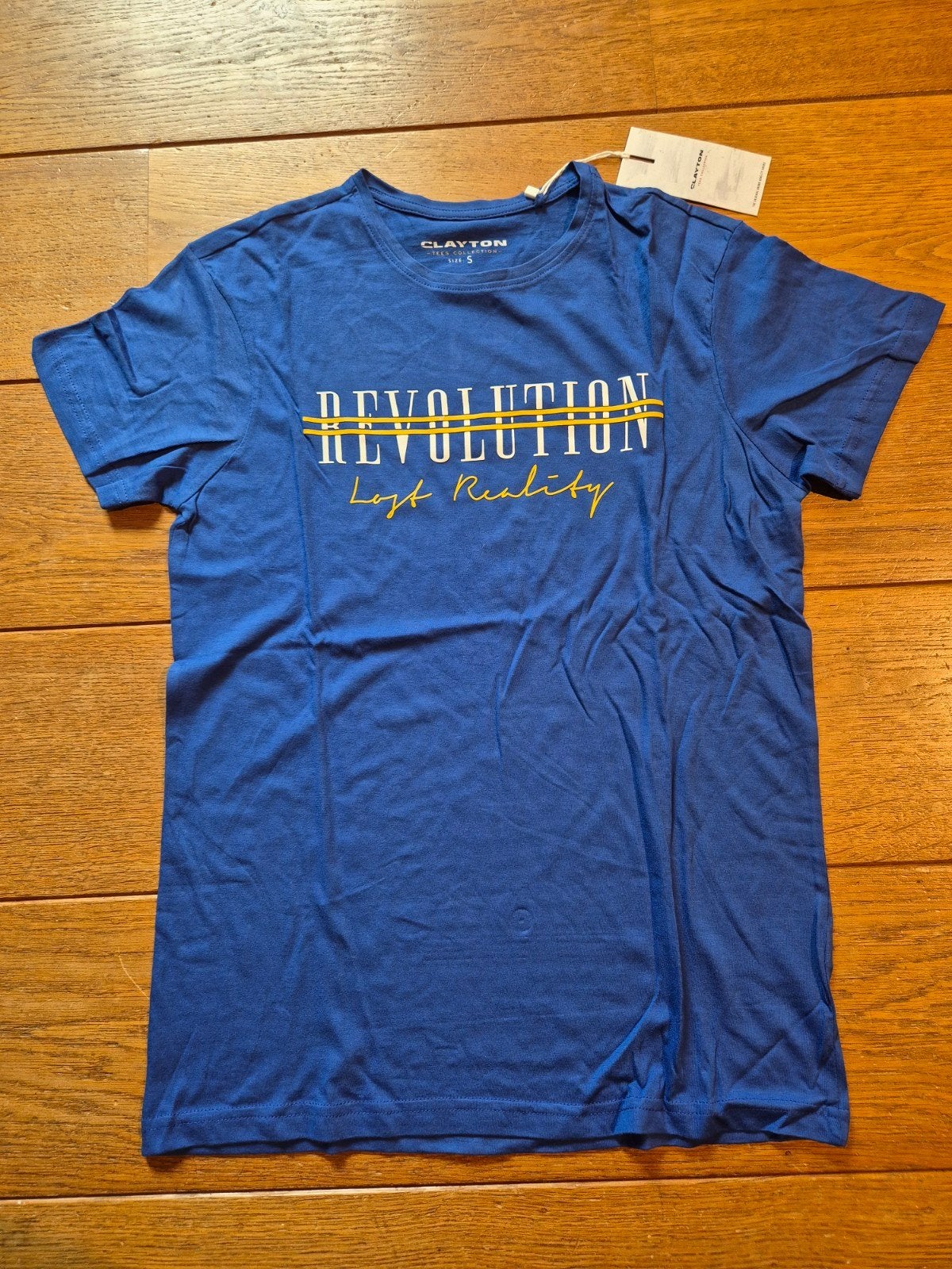 shirt maat s, clayton, Blauw, Nieuw, Ophalen of Verzenden, Clayton