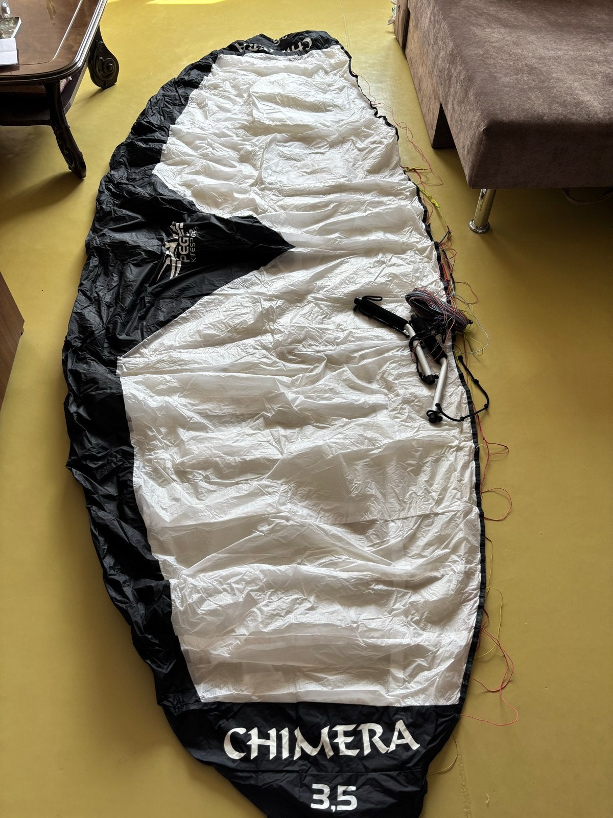 Pegas Kitesports Chimera 3.5 Powerkite, Ophalen, Zo goed als nieuw
