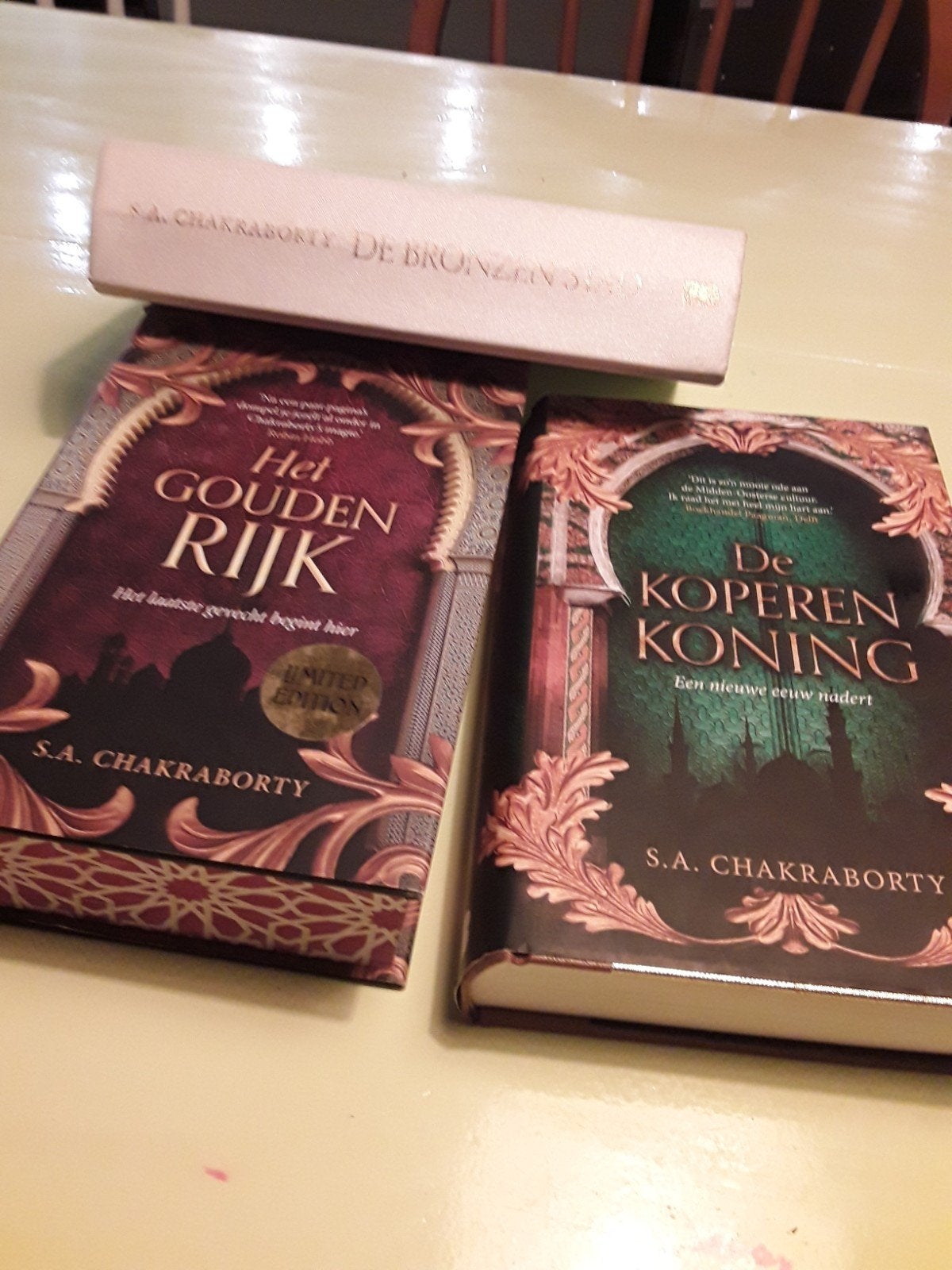 De Bronzen Stad Trilogie - S.A chakraborty, Boeken, Ophalen, Zo goed als nieuw, S.A. Chakraborty