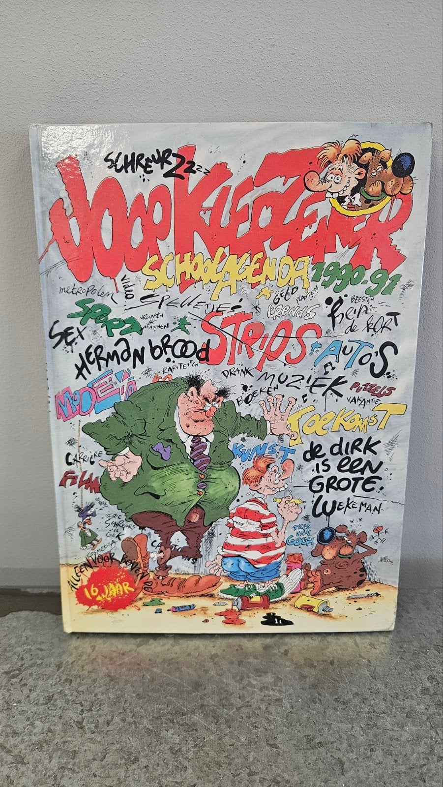 Joop klepzeiker schoolagenda 1990 1991, Eén stripboek, Ophalen of Verzenden, Nieuw