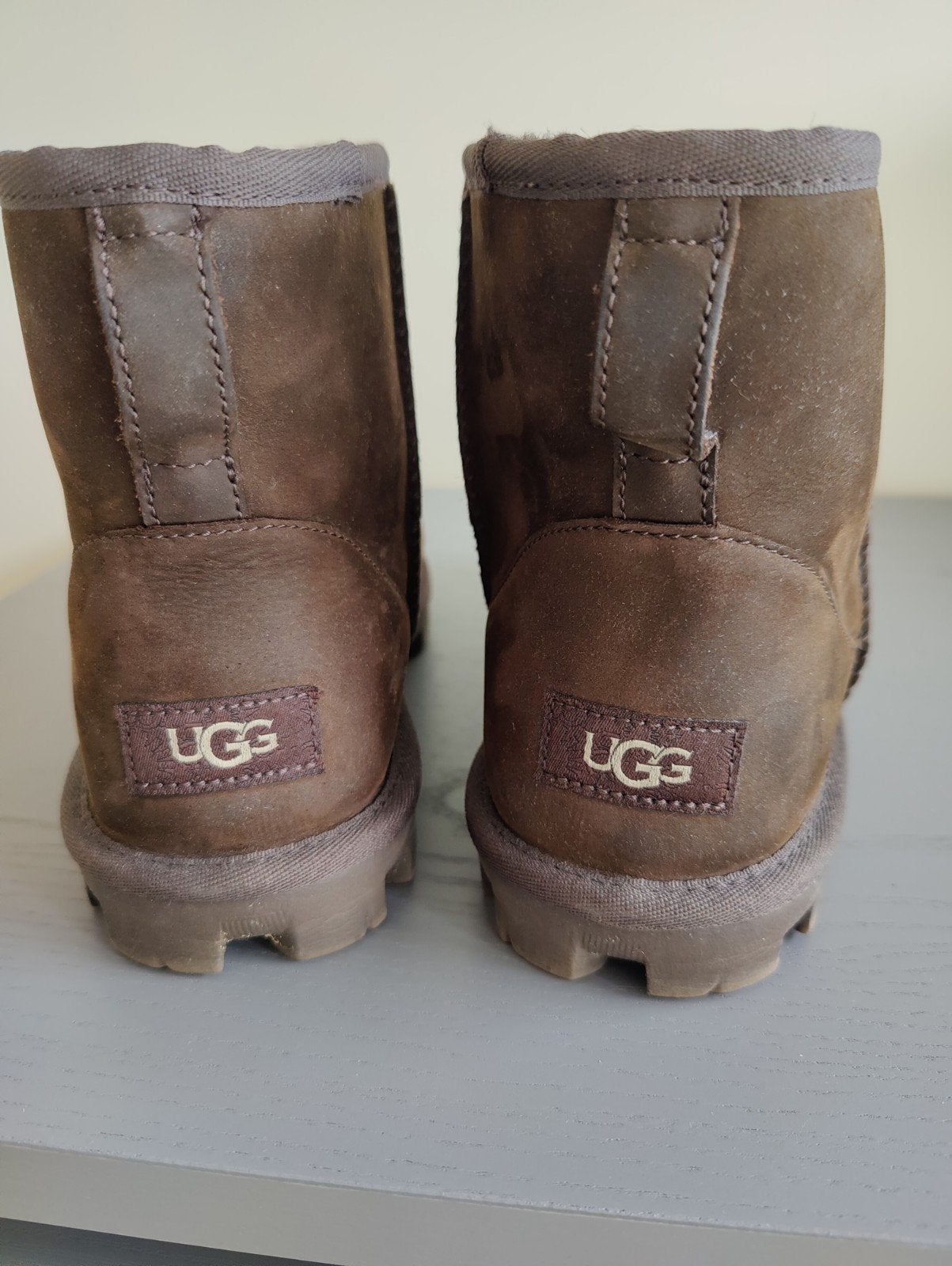 UGG, bruine laars, mt 39, Kleding | Dames, UGG, Bruin, Lage of Enkellaarzen, Ophalen of Verzenden