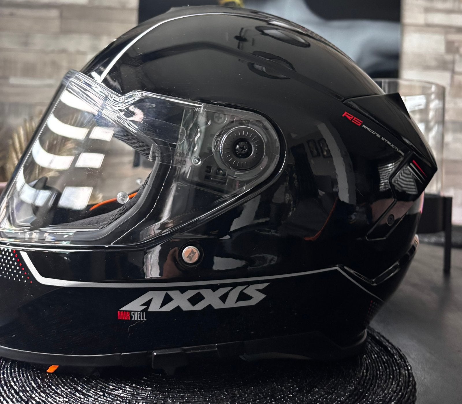 Te koop helm voor scooter/motor -maat s, Motoren, Ophalen, Tweedehands, Integraalhelm, Overige merken
