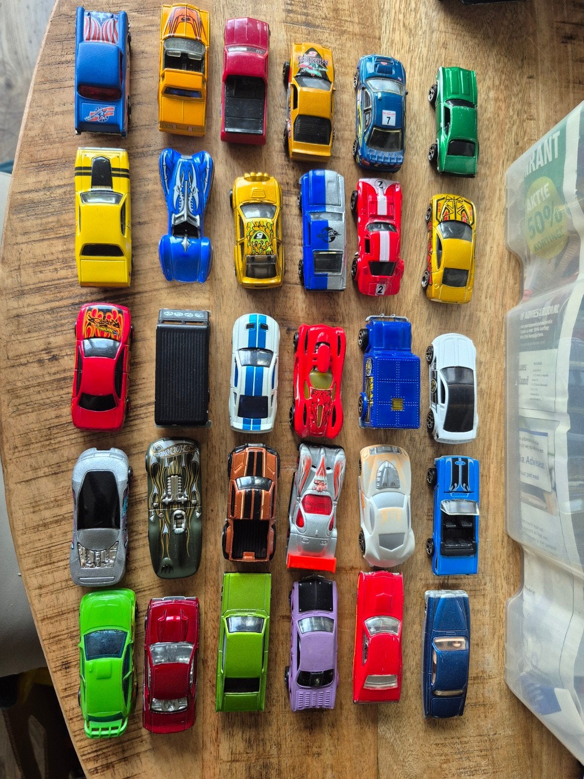 hotwheels 30 stuks, Ophalen of Verzenden, Gebruikt, Auto
