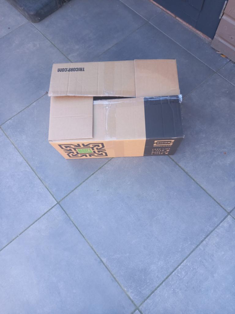 Kartonnen dozen., 40 tot 60 cm, 50 tot 75 cm, Ophalen of Verzenden, 35 tot 50 cm