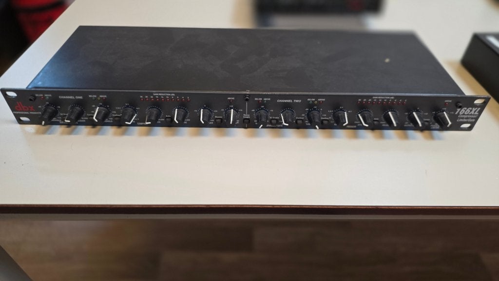 dbx 166XL – Professionele Stereo Compressor / Limiter / Gate, Ophalen of Verzenden, Compressor